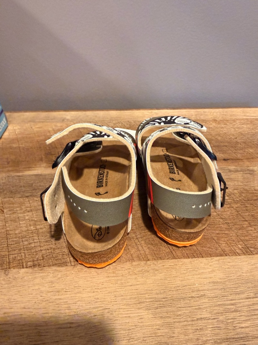 Birkenstock Kids Mickey Mouse Character Strap Sandals - Picture 6 of 9